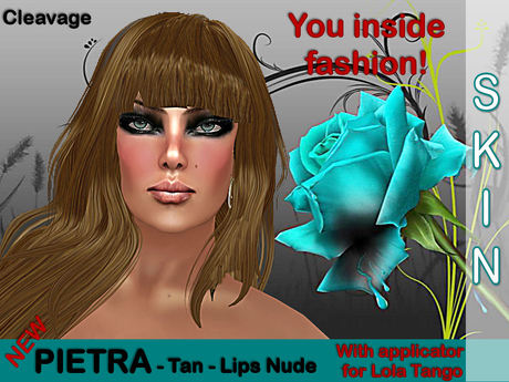 Second Life Marketplace - *ZStore* SKIN PIETRA - Tan - Lip Nude Cleav+