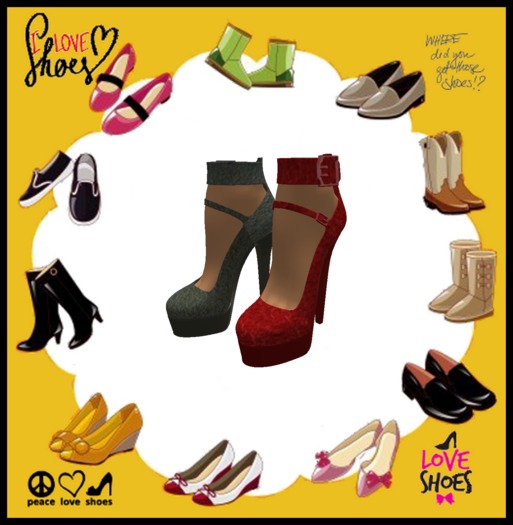 HFO Londyn Buckle Heels 7 Texture Change