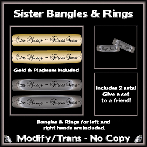 *ICED* Sister Bangles & Rings 