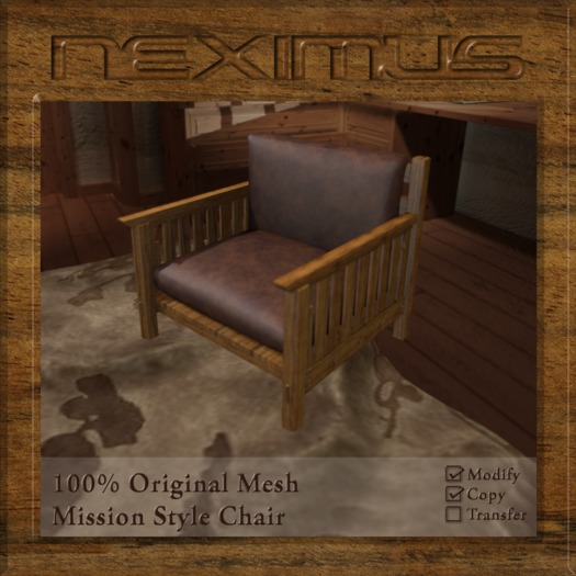.:NDG:. 100% Original Mesh Mission Style Chair