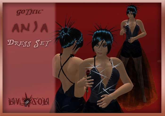 Dress, Gothic Anja, RAZOR