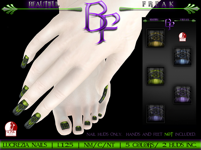 Beautiful Freak: Lucrezia nails - ldg1