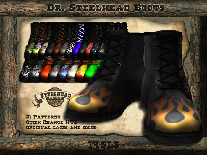 Dr Steelhead Promo Discount Mega Boot