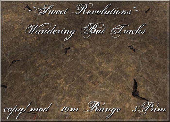~*SR*~ Wandering Bat Tracks Box