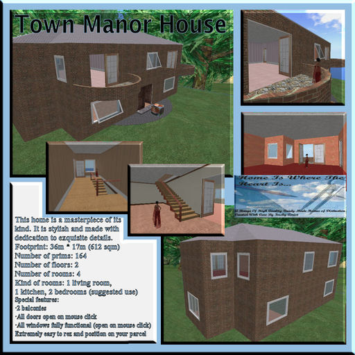 Town / Manor Prefab Home - 2 bedrooms