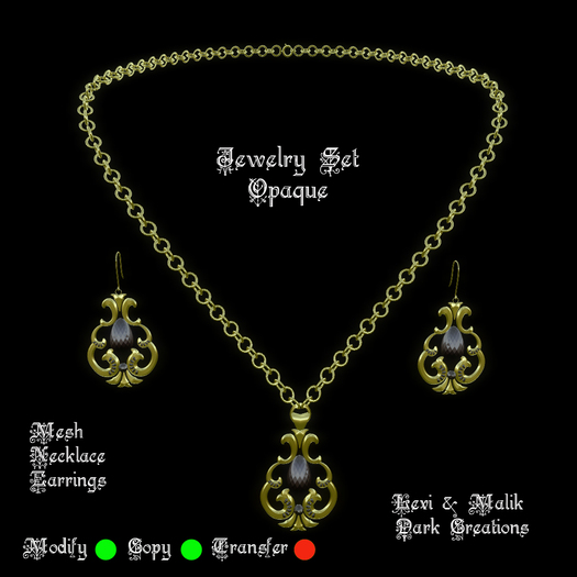 Jewelry Set Opaque