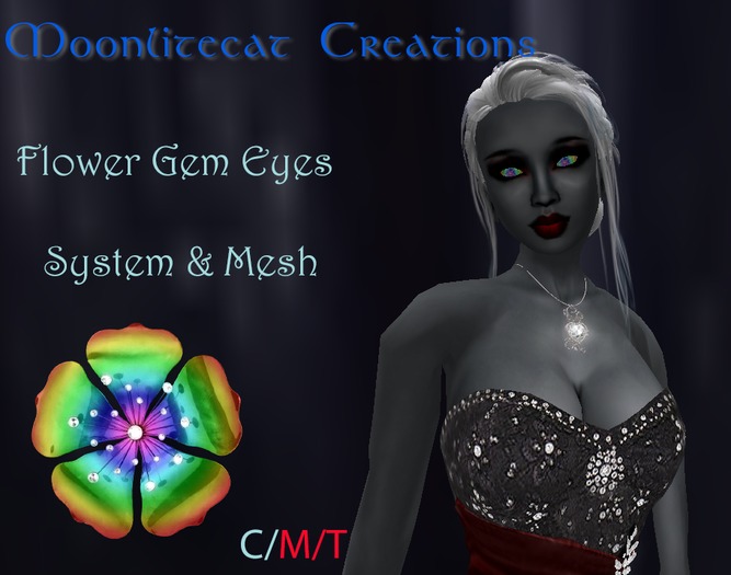 Moonlitecats Diamond Flower Eyes