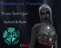 Moonlitecats Azurite Flower Eyes