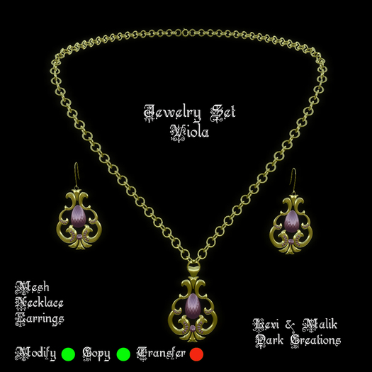 Jewelry Set Viola