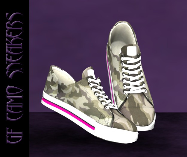 150 GF CAMO SNEAKER