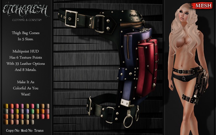 DEMO [Etchaflesh] Deadpool Thigh Bag