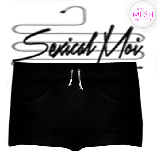 Onyx sweat shorts- TheMeshProject