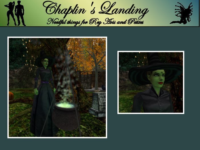 Witch and Cauldron