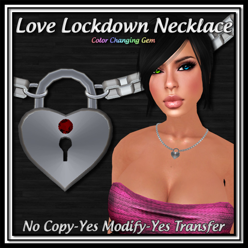 *ICED* Love Lockdown Necklace 