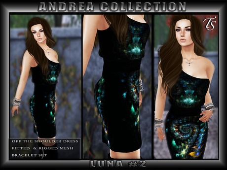 Second Life Marketplace - TS-Dress-Andrea-Luna#2
