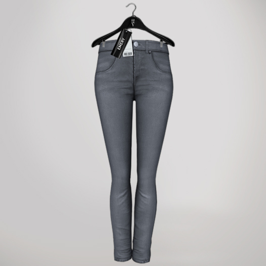 Emery Mid-Rise Skinny Jeans Verve Grey