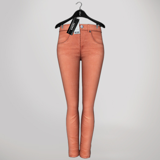 Emery Mid-Rise Skinny Jeans Verve Salmon