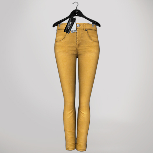 Emery Mid-Rise Skinny Jeans Verve Gold
