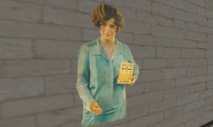 Wrigley's Lady - Vintage