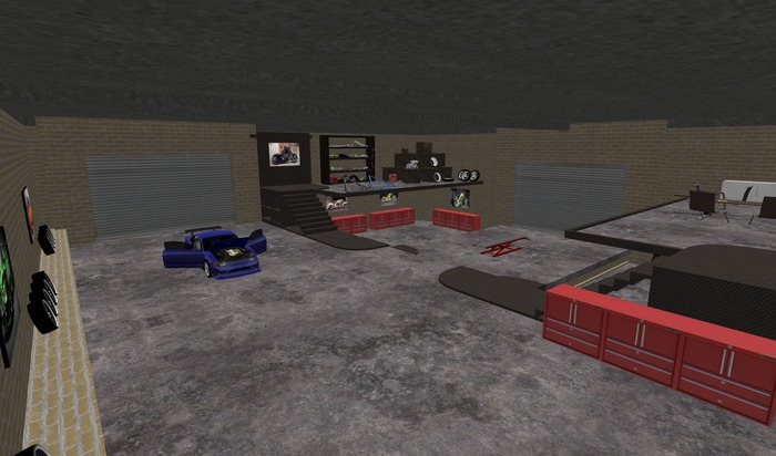 ~InSaNe~ Skybox garage (boxed)