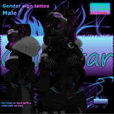 ::Chibiatar:: Gender Tattoo Male