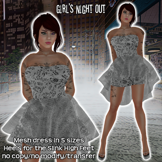 HANAU - Girls' Night Out White -boxed-