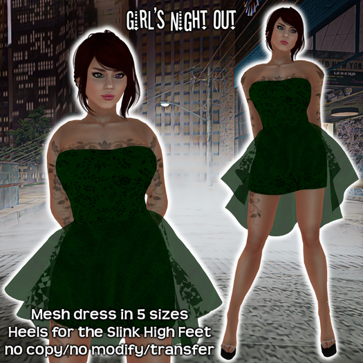 HANAU - Girls' Night Out Green -boxed-