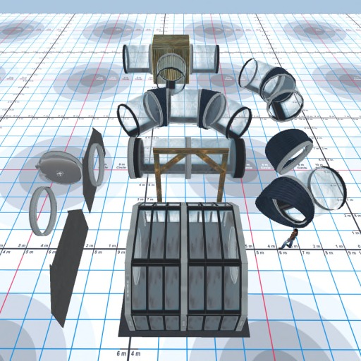 Tube tunnel build pack system 1