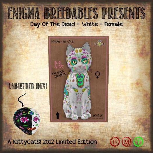 {EB} Day Of The Dead - White (F)