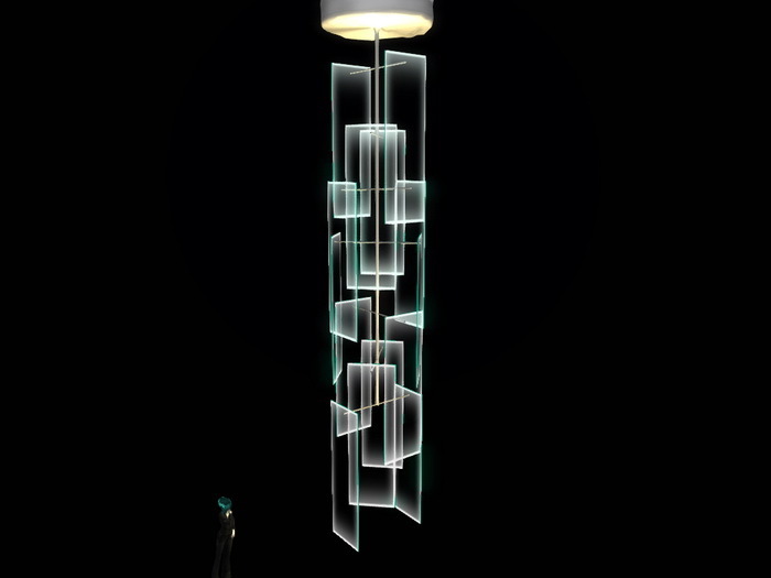 Glass Doors Chandelier MT