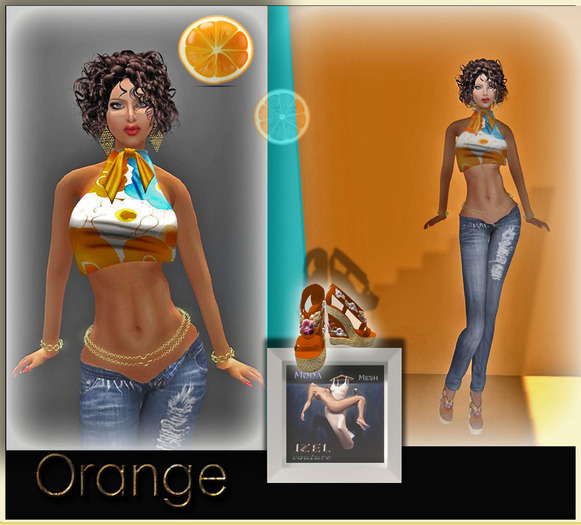 IzelCouture Orange