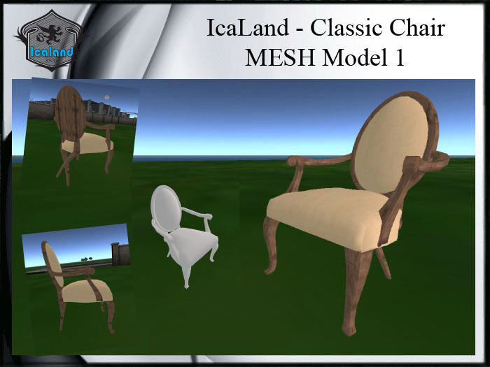 Icaland - Classic Chair  MESH Model 1