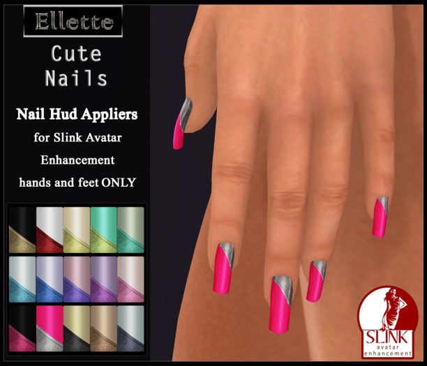 *Ellette* Cute Nails ~Slink Applier~