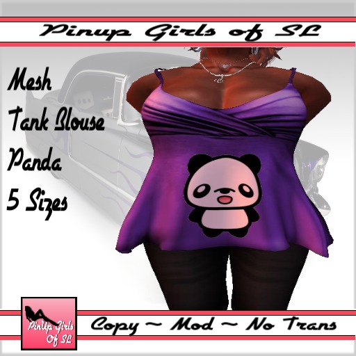 Tank Blouse Panda B