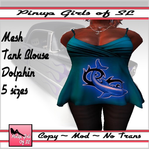 Tank Blouse Dolphin B