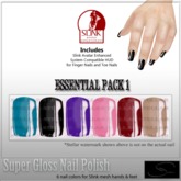 [Stellar] Essential Colors 1 - Super Gloss Nail Polish (Slink Hud)