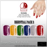 [Stellar] Essential Colors 2 - Super Gloss Nail Polish (Slink Hud)
