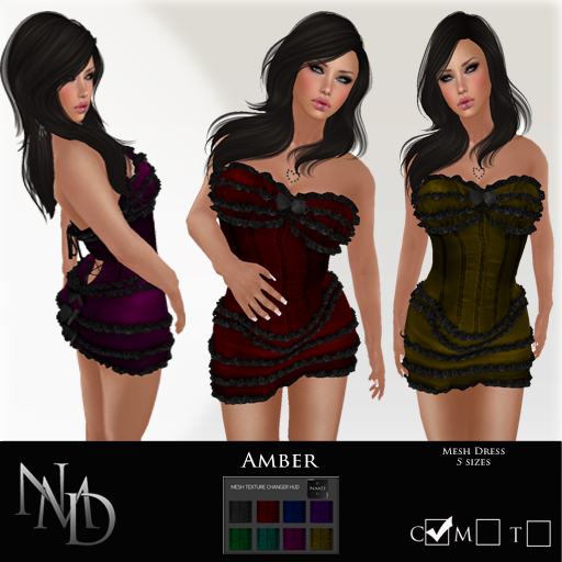 .:[NMD]:. Amber Dress Box DEMO