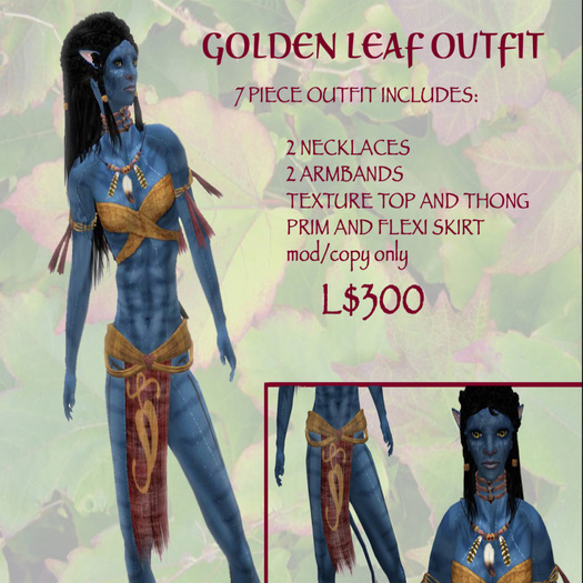 Golden Leaf Outfit