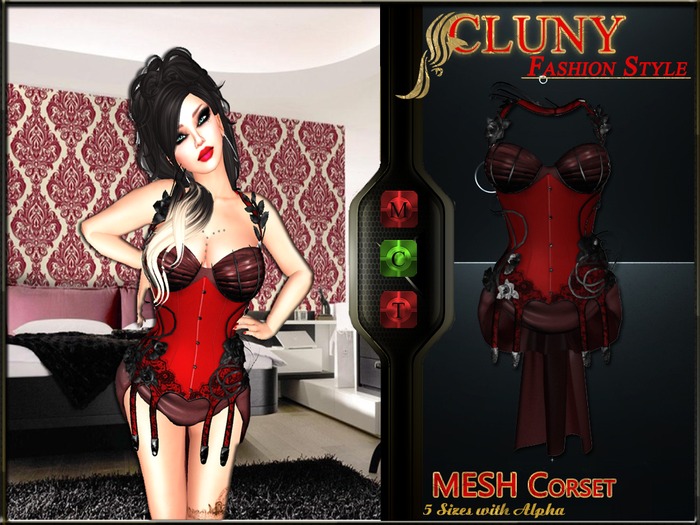 =C.F.S= Mesh corset demo