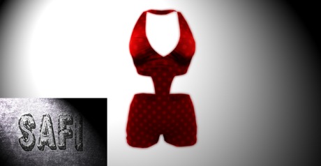 Second Life Marketplace - Red Polka Romper