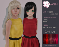 [^.^Ayashi^.^] Lisa hair-Red set