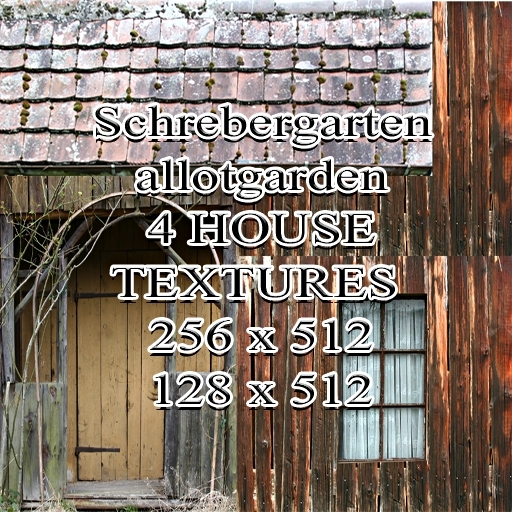 * GuTi Schrebergarten allotgarden HOUSE Textures