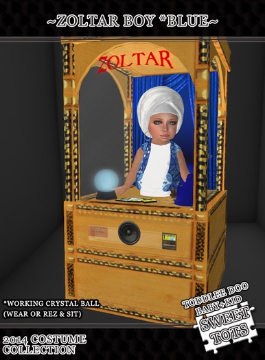 ~*Sweet Tots*~TD ~ Halloween 2014 ~  Zoltar Boy Blue