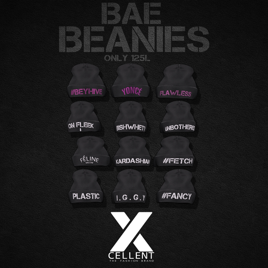 ..X.. Beanie On Fleek  [Boxed]