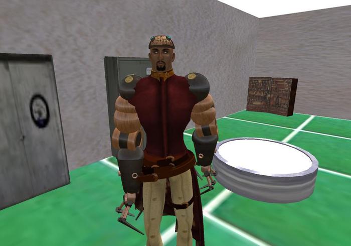 Steampunk "digger" arms