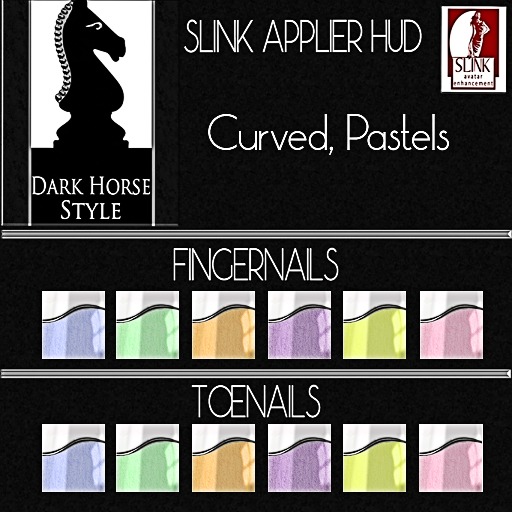 !DHS Nails-Curved, Pastel