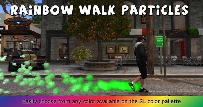 Rainbow Walk/Run Poofer