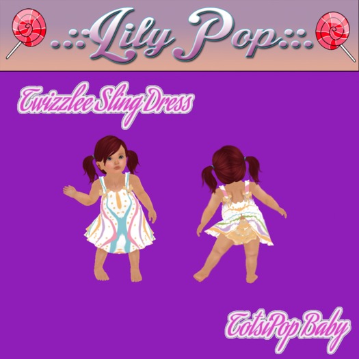 .::LilyPop::, Twizzlee SlingDress *TotsiPop BABY*