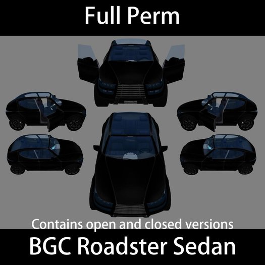 BGC Roadster Sedan [Boxed]